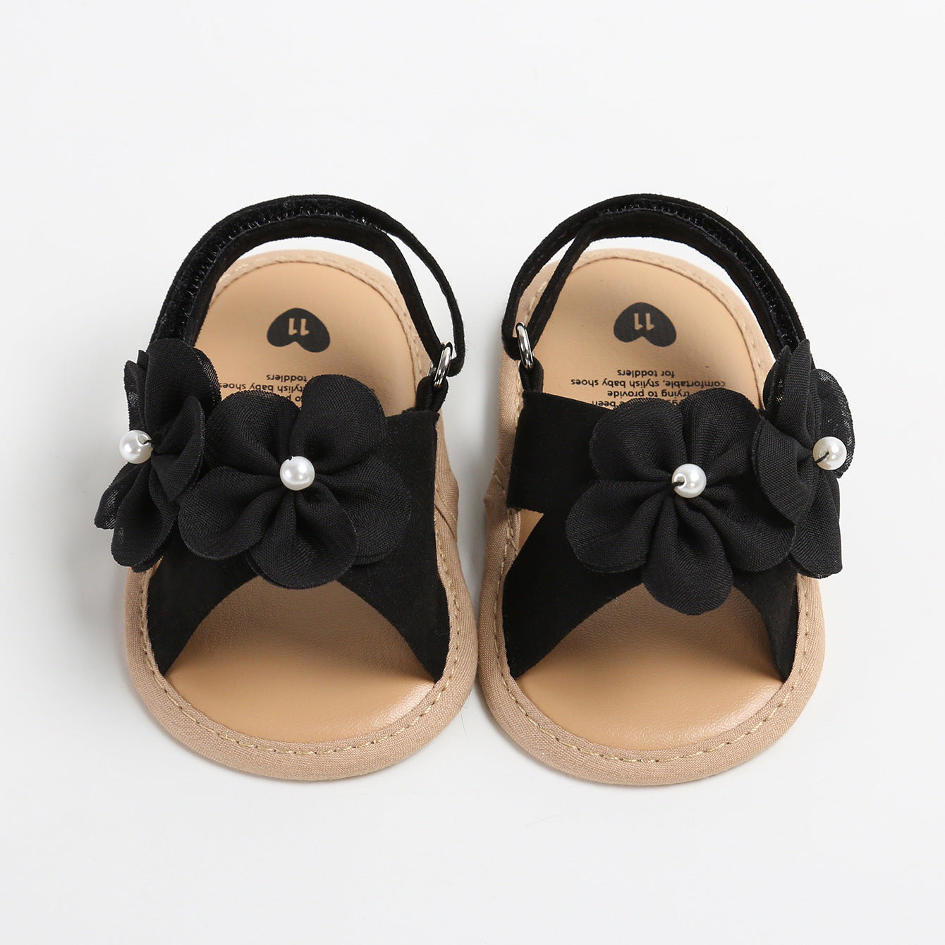 Fashionnable petite prune Blossom Sandales bébé tout-petit