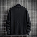Chemise de fond en pull de cou-d'équipage casual pour hommes