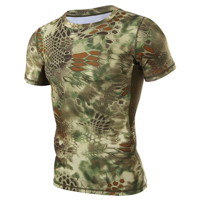 T-shirt casual à col d'équipage pour hommes