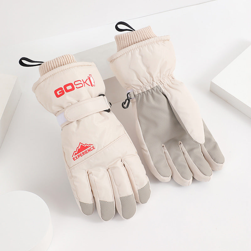 Gants imperméables à l'hiver Ski chaud Gants à l'épreuve du froid