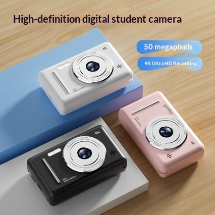 Caméra CCD A1 haute apparence numérique rétro compacte et portable point et caméra de tir