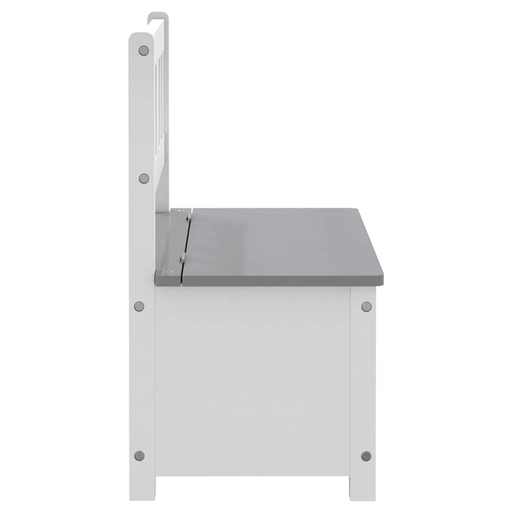 Banc pour enfants avec espace de rangement et banc pour enfants 60x