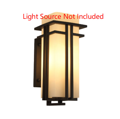 Lampe murale extérieure chinois style imperméable minimaliste et moderne
