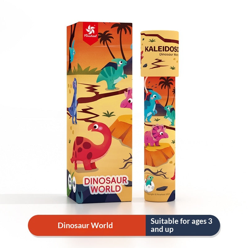 Kaléidoscope multifonctionnel Jouet éducatif pour enfants Prisme triangulaire