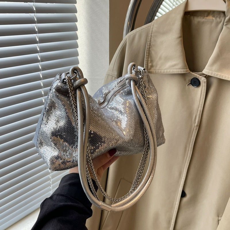 Sac à sous-bras et sac à corps en chaîne