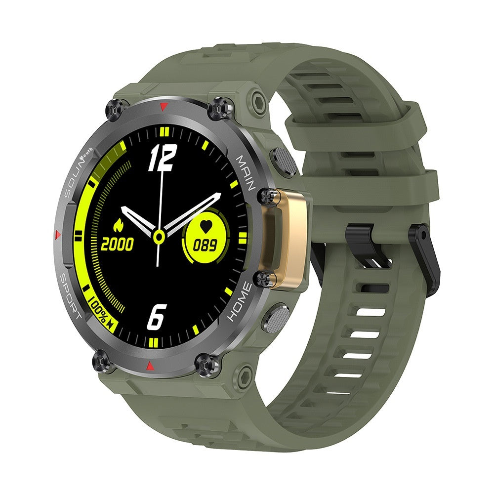Smart Watch Bluetooth Calling Trois-proof Outdoor Sport Step Computing Waterproof Sommeil Sma