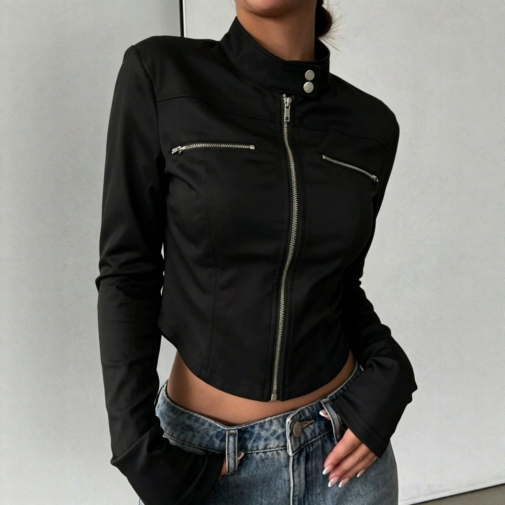 Veste de sport Outwear Figure-flattering Top Asymétrique Design