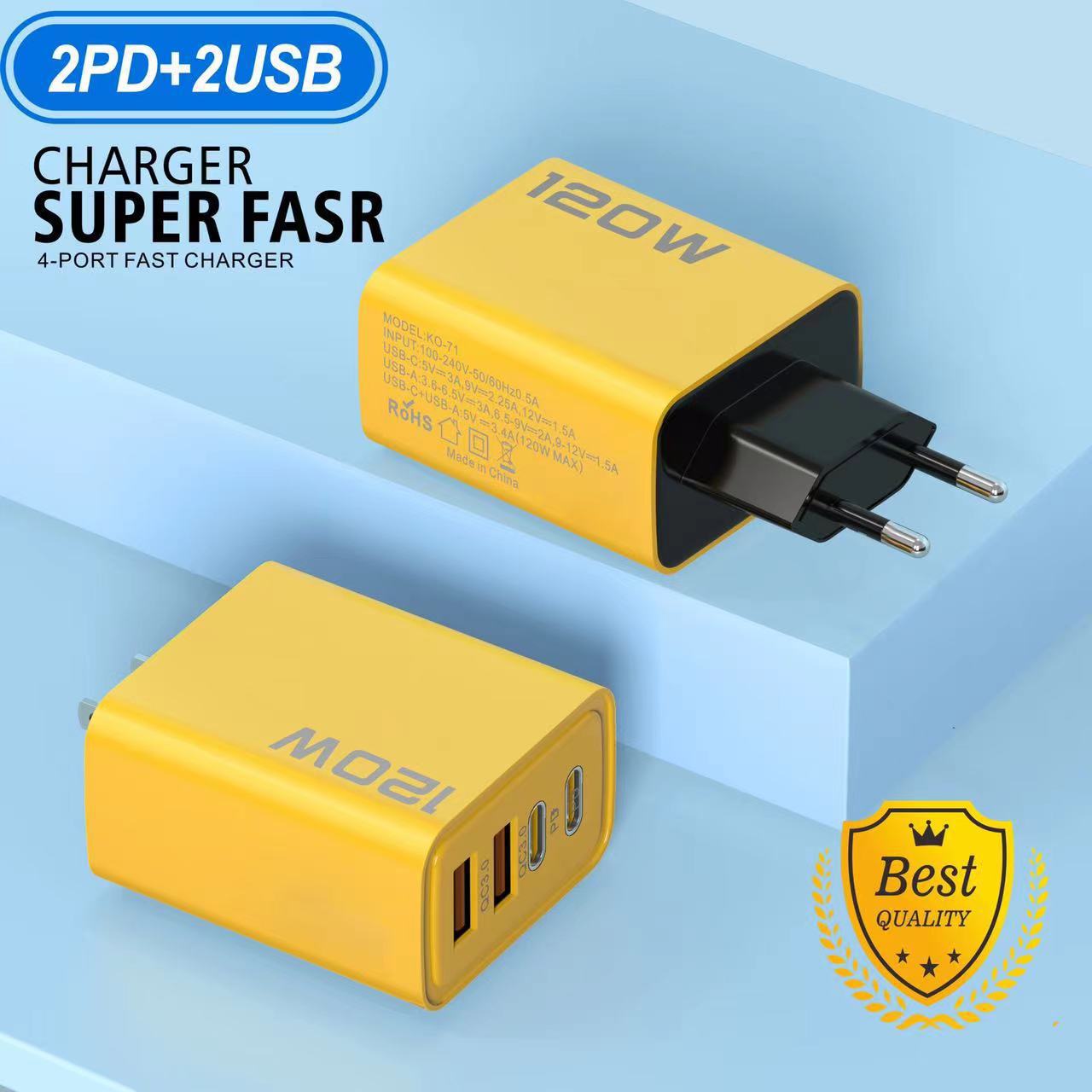 Double PD Double chargeur USB
