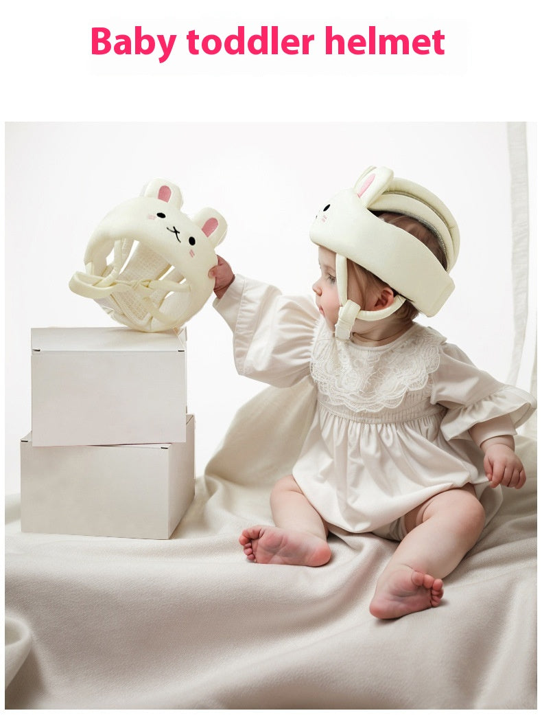 Bébé tout-petit Protection de la tête Chapeau anti-automne Mesh respirant