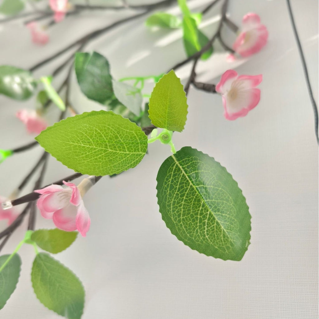 LED Rattan Lampe Noël Décoration intérieure de mur Simulation Branche Lumière