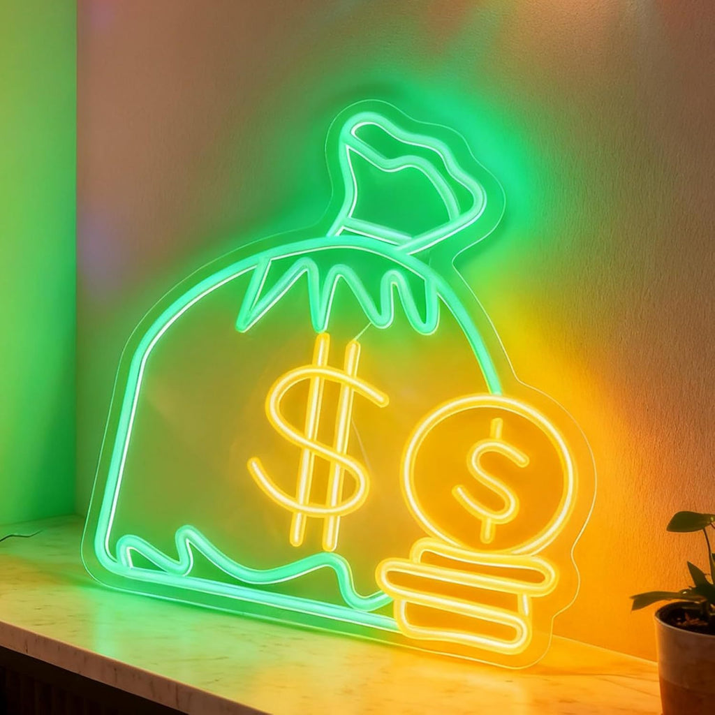 Lampes Neon pour décoration murale en magasin