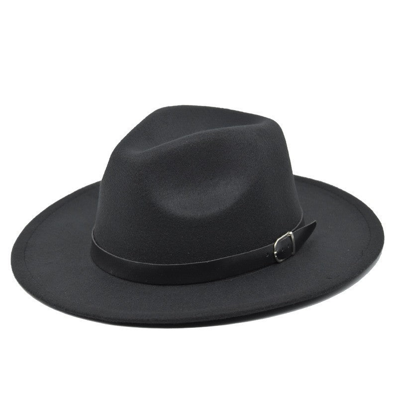 Chapeau vintage Western Cowboy de style américain Hommes Chapeau formel Printemps et automne