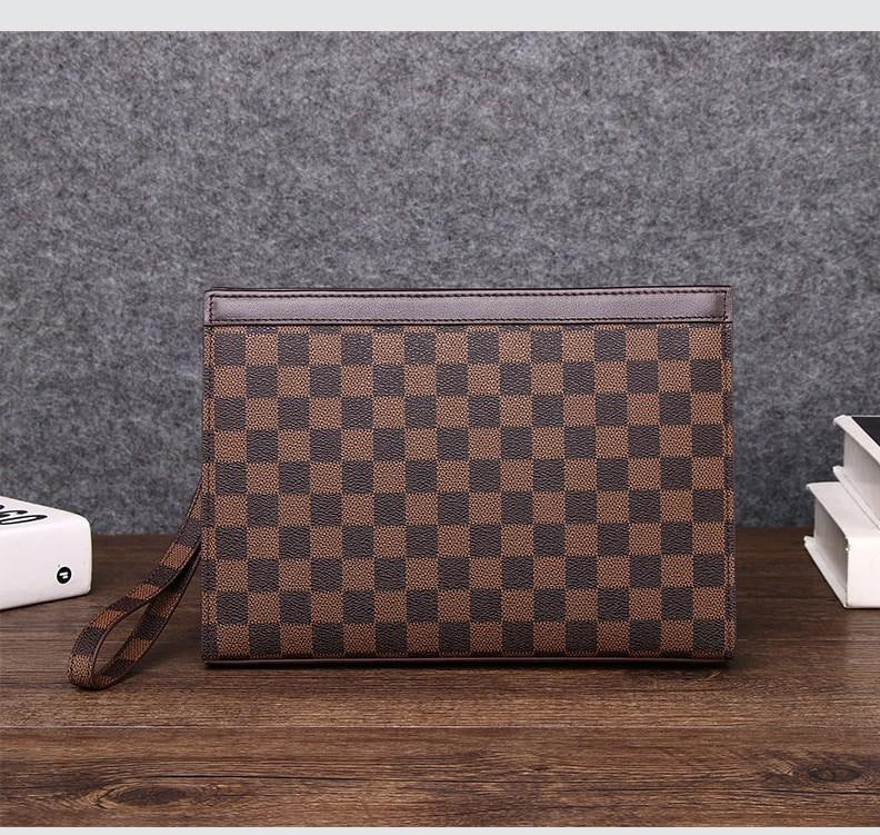Sac pour hommes en cuir véritable Inclutch occasionnel