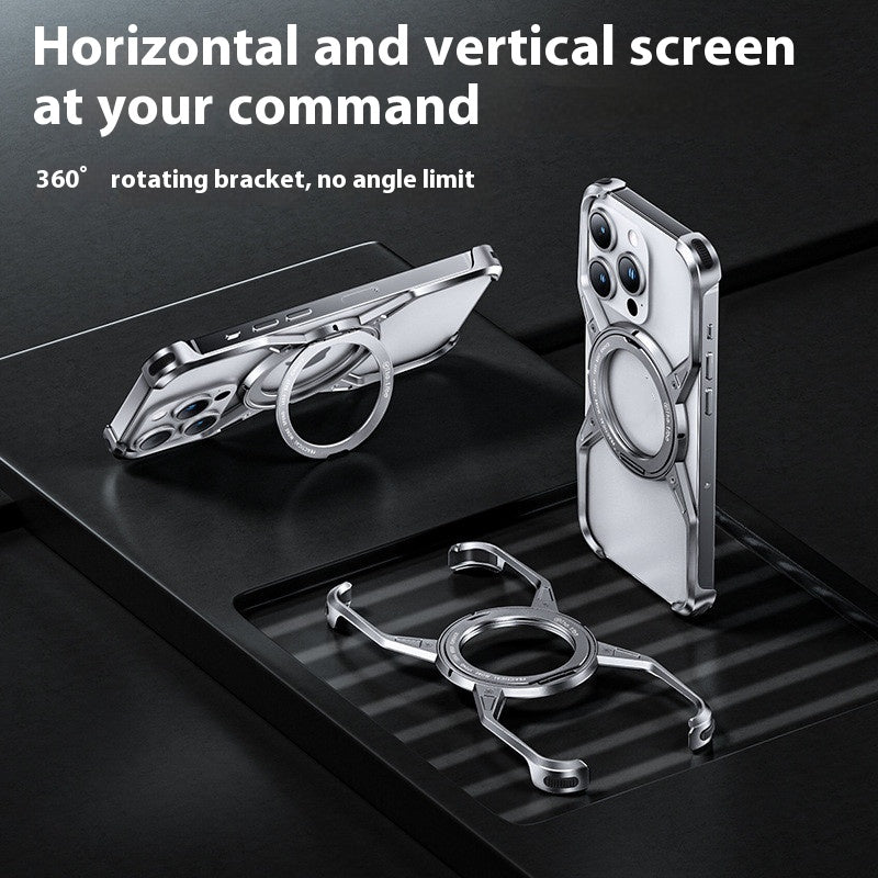 Coque anti-chute pour téléphone métallique anti-chute