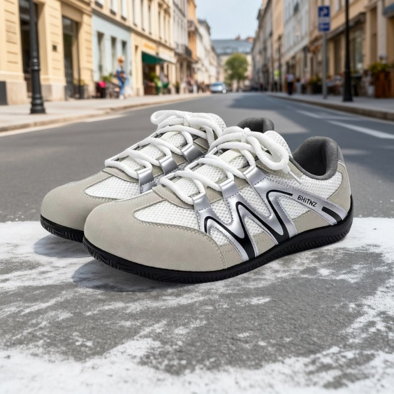 Mesh Respirant Hommes Sports polyvalents et chaussures de navette avec un sol mince