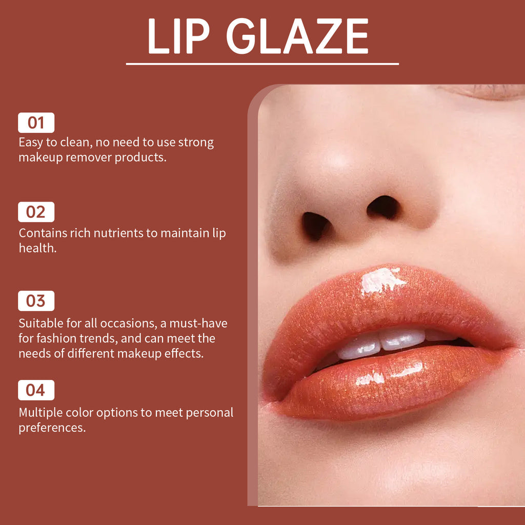 Gloss hydratant pour les lèvres non stick