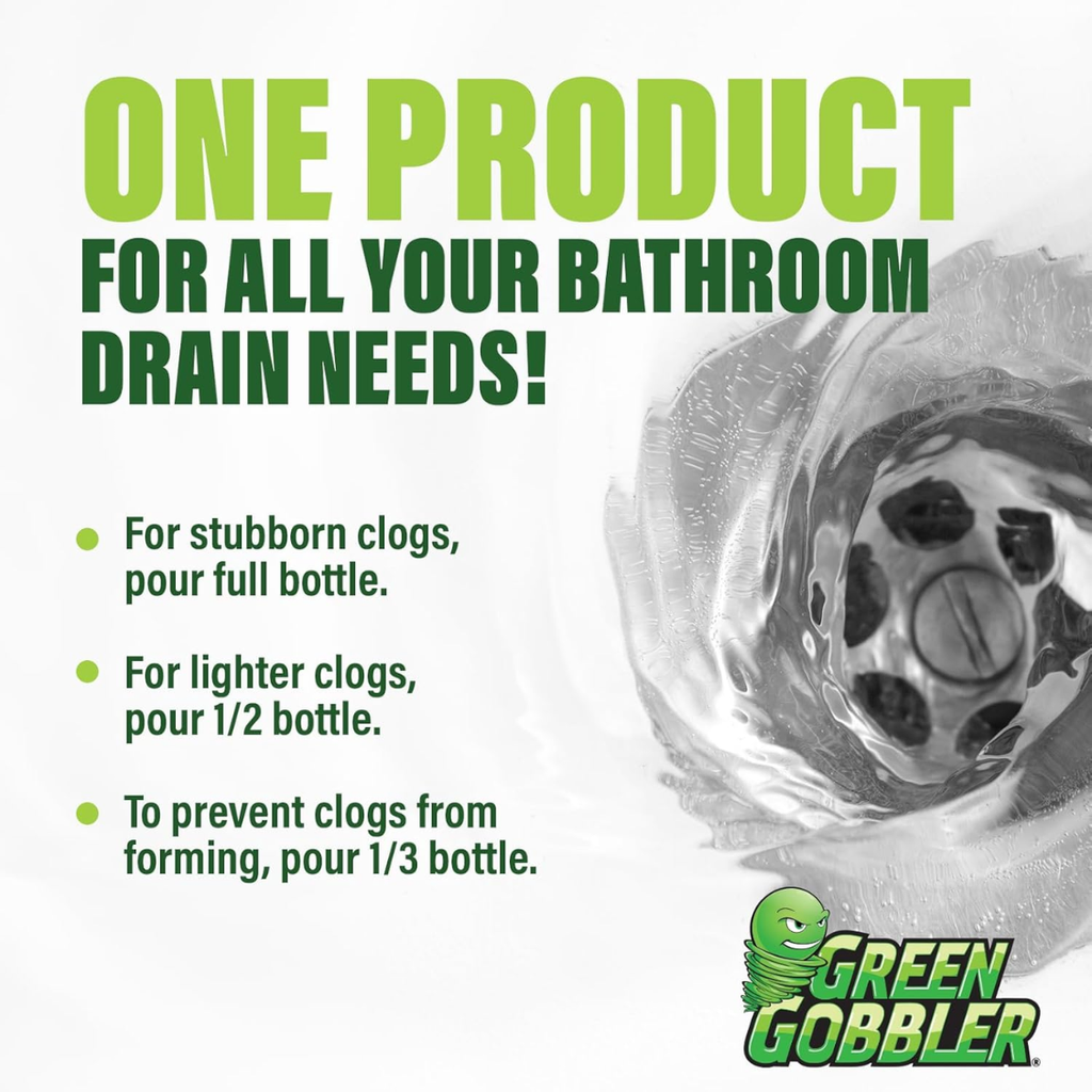 Drain Clog Remover ultra concentré Nettoyeur puissant de savon de graisse pour cheveux pour bain