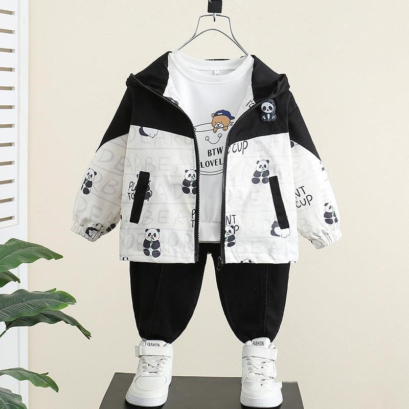 Manteau de garçon Printemps et Veste à capuche d'automne
