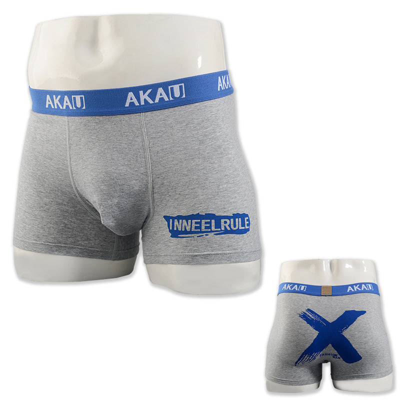 Boxers tendance et confortable en coton de dessin animé homme imprimé
