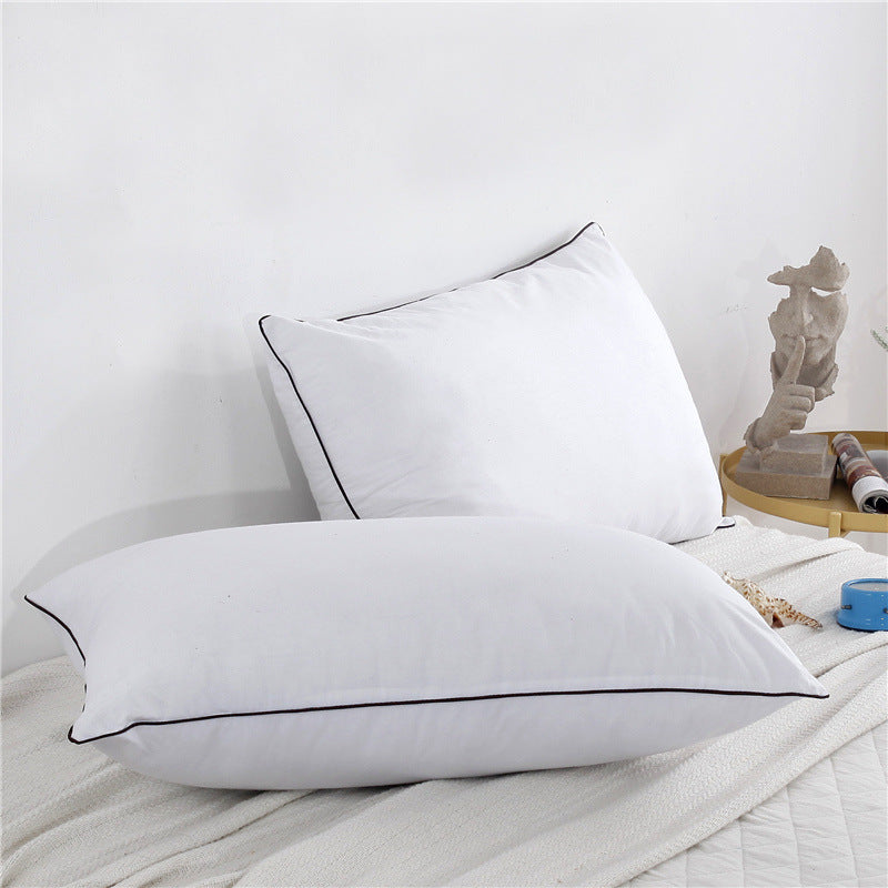 Oreiller blanc simple Insert pour dortoirs étudiants