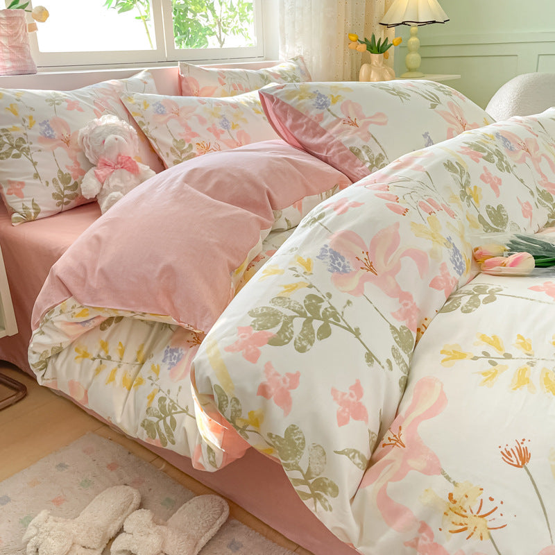 Couverture de courtepointe en coton pour usage domestique