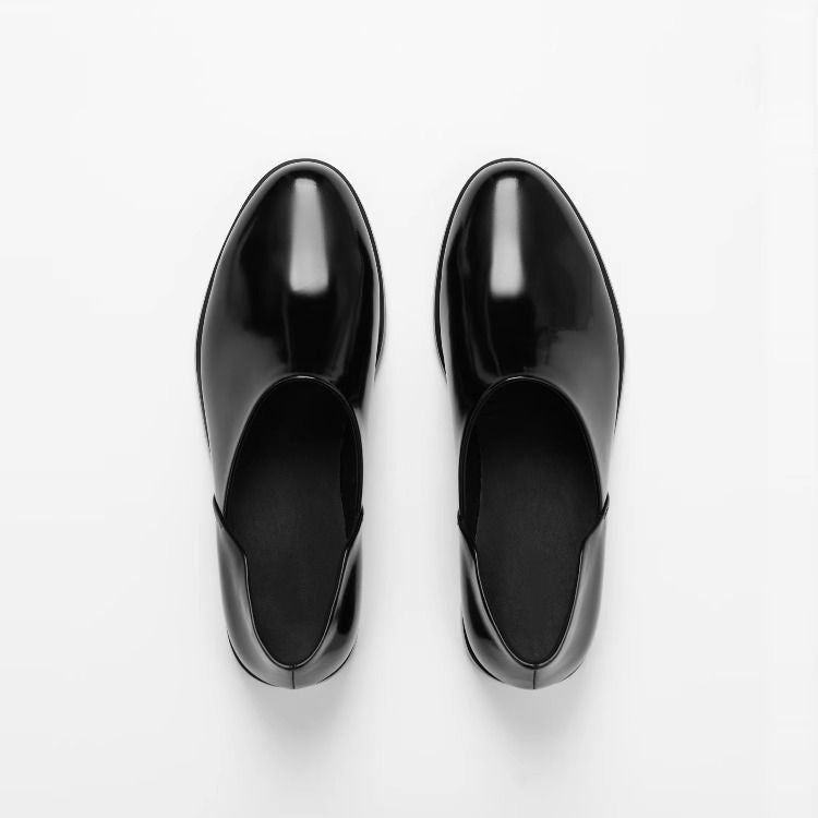Chaussures Loafer pour hommes et femmes Style tendance à la pointe ronde