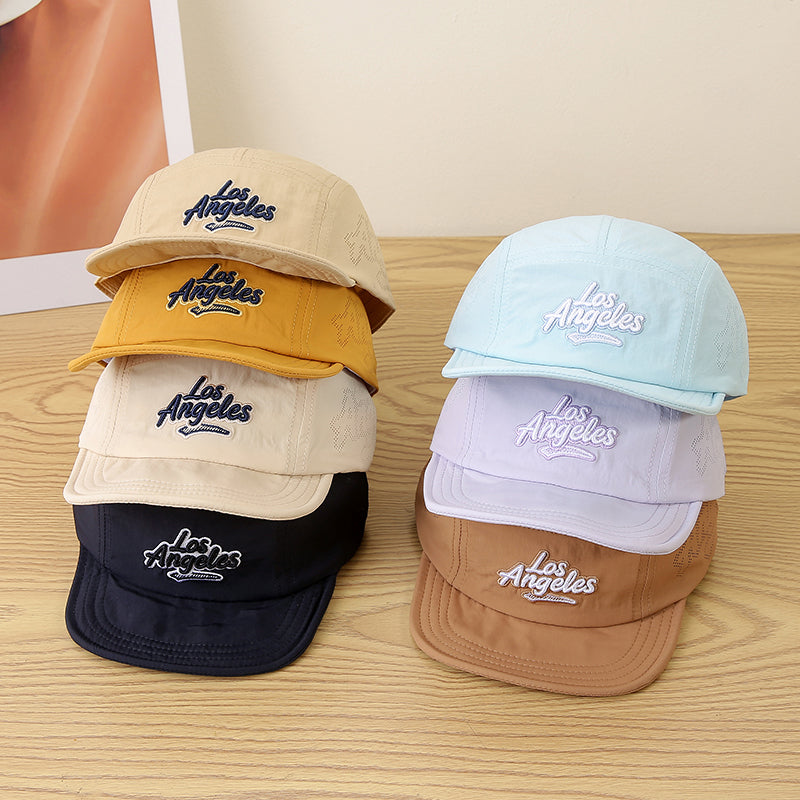 Lettre en trois dimensions brodée pour enfants Mesh respirable à séchage rapide T