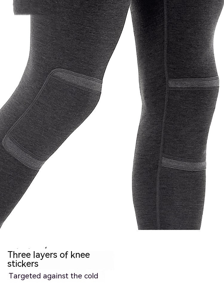 Pantalons chauds pour hommes avec graphine épaississant