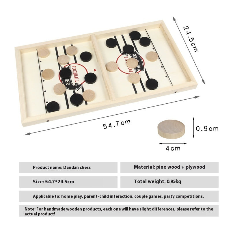 Un grand jeu de jeu interactif parent-enfant en bois de jeu d'échecs bon marché