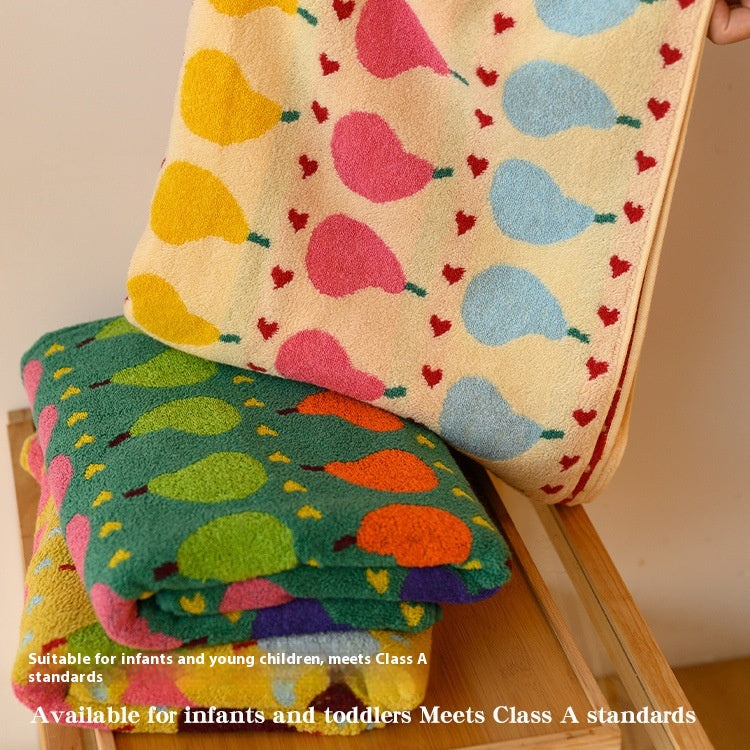 Bath Wrap Soft Absorbant Serviette de bain en coton pur