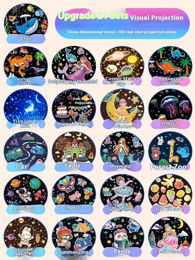 Starry Sky Projector Petit jouet de lampe de nuit
