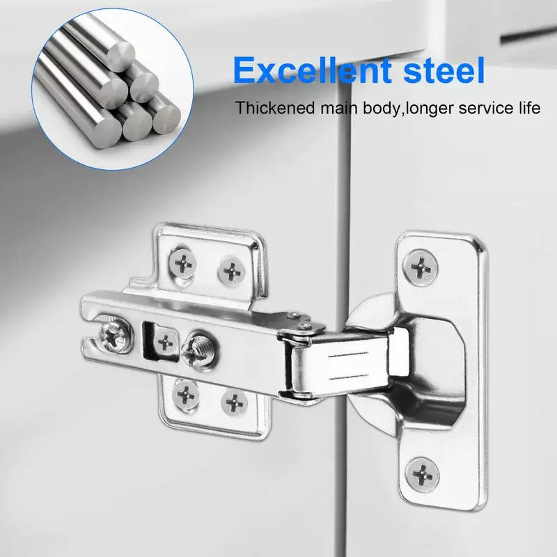 10X Quality Full Overlay 35mm Soft Close Hinges Kitchen Cabinet Wardrobe Door UK