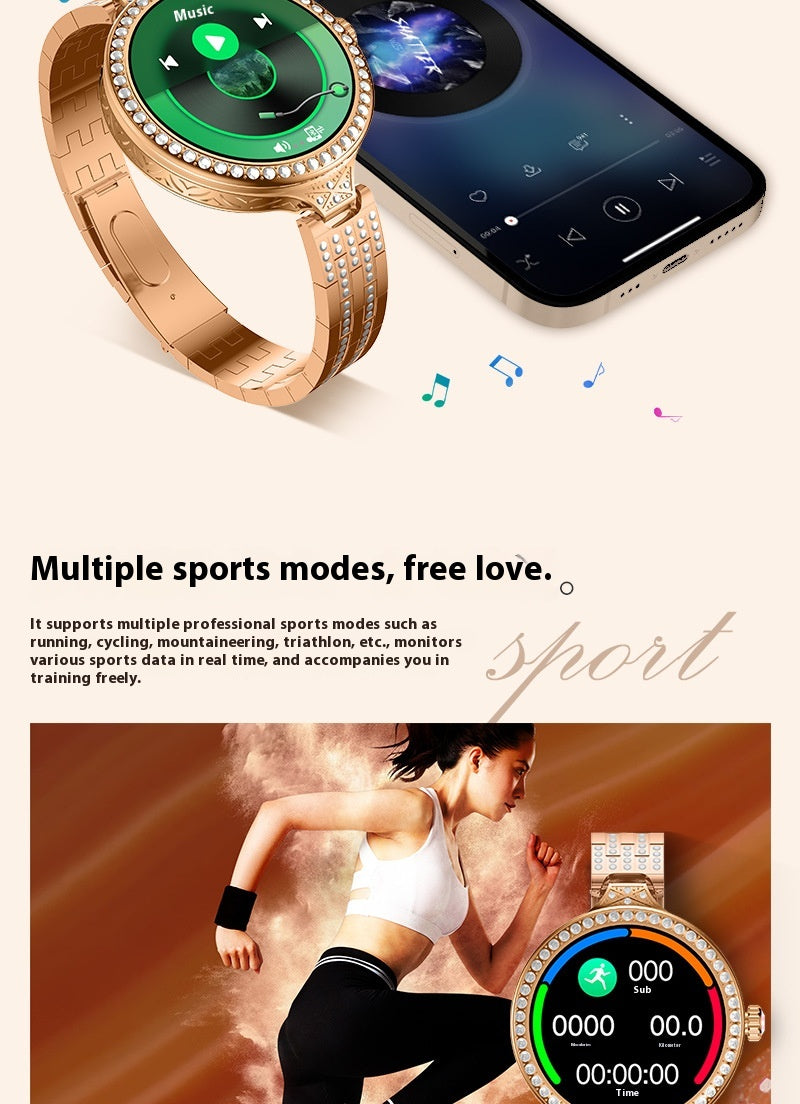 Surveillance de la santé Sports Record Women's Smart Watch