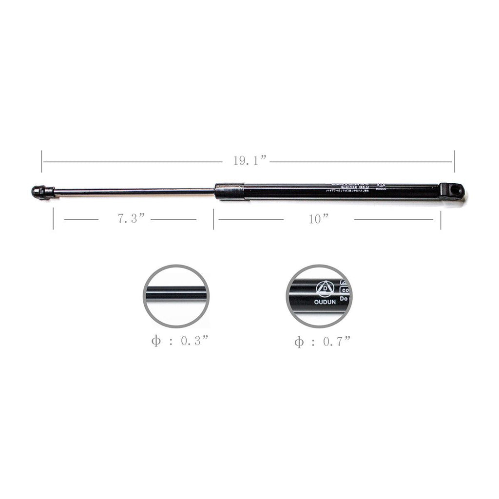2x Support de levage du capot avant Struts Shock Bonnet Rod Arms Gas Spring for 02-09 Ram