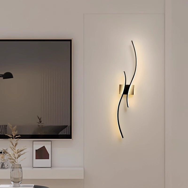 Long Minimalist Wall Sconce Chambre ou Hallway