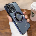 Magnificateur magnétique boîtier de téléphone électroplaqué PC
