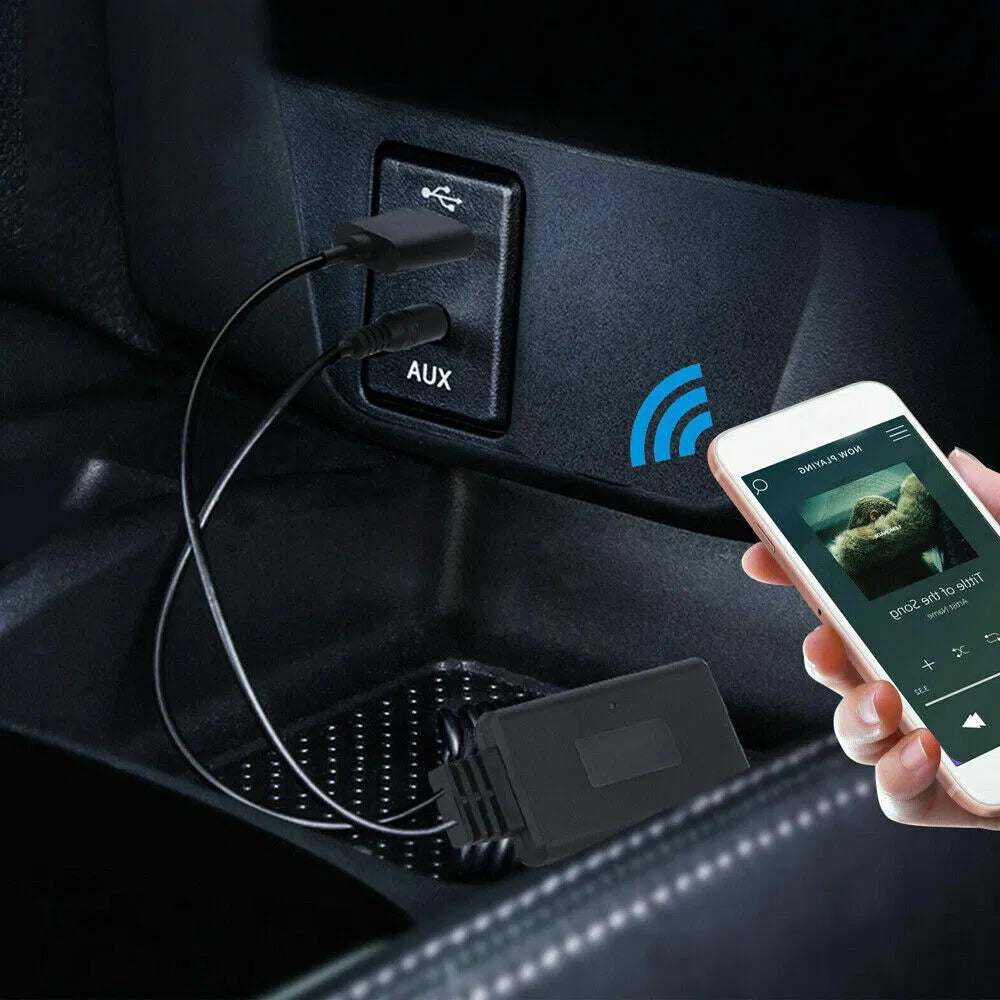 2 En 1 USB Bluetooth 5.0 Récepteur adaptateur sans fil pour PC Kit de voiture