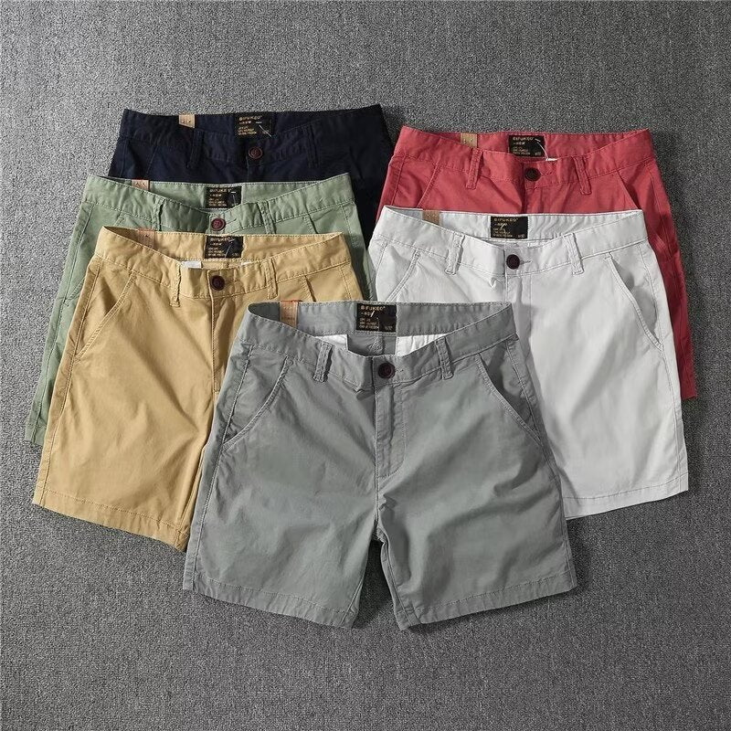 Pantalon casual homme couleur solide
