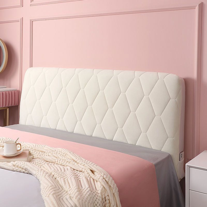 Tissu tout inclus Soft rembourré Protection tête de lit en bois