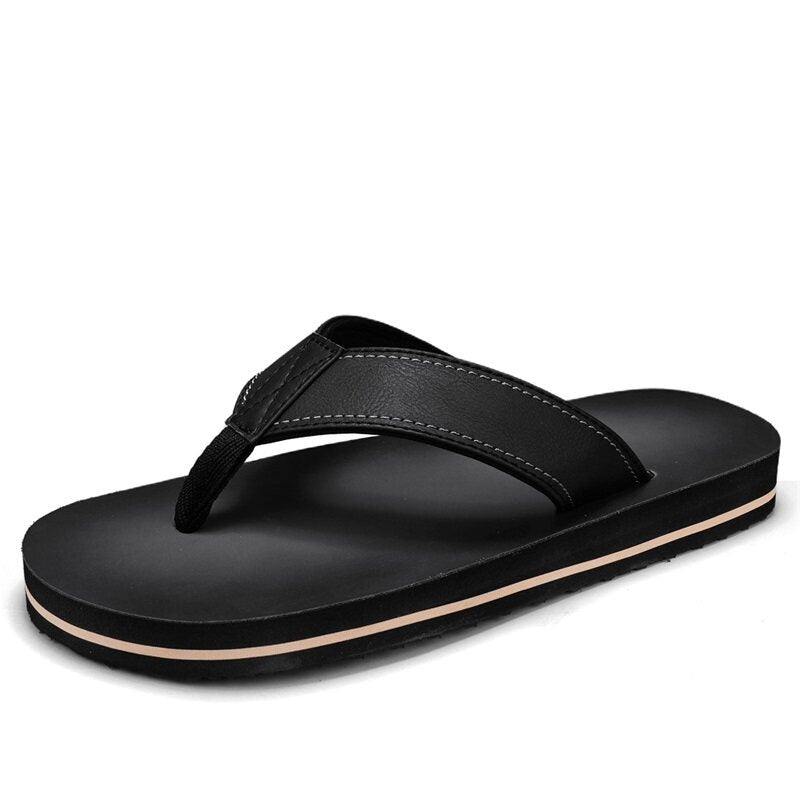 Hommes Flip-flops Arrivées d'été Non-dérapant et occasionnel pour l'usure extérieure