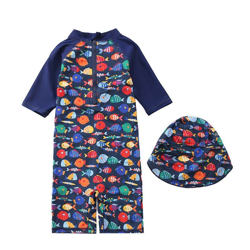 Maillot de bain pour enfants Une pièce de surf Piscine pour bébé