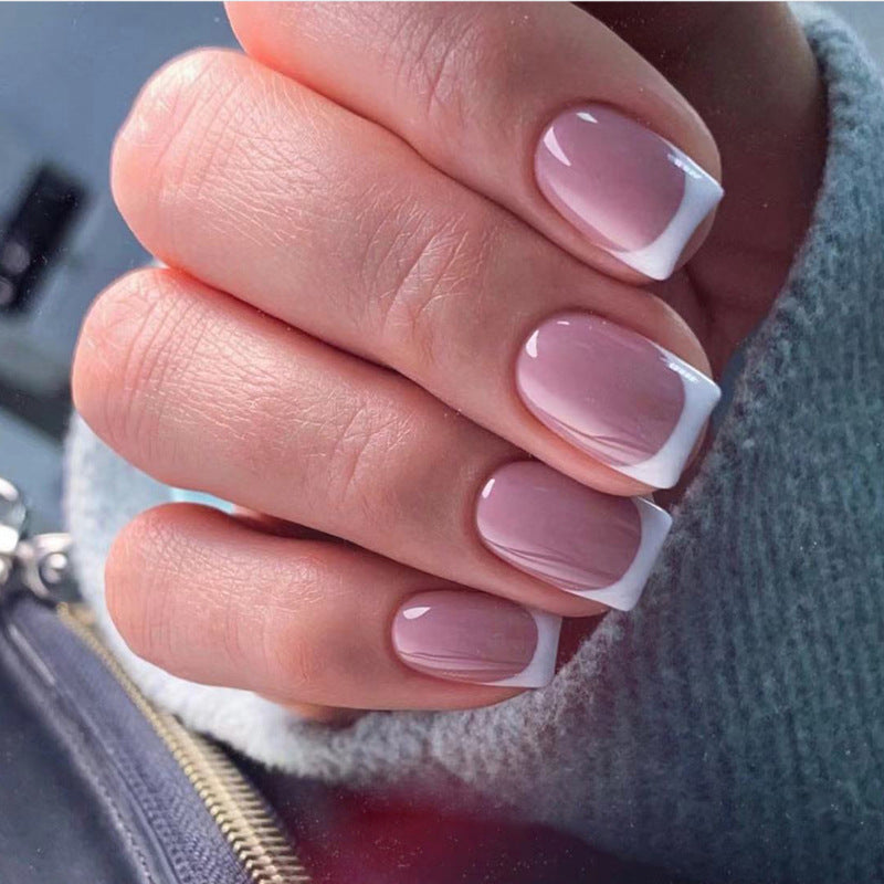 Nail Patch White Edge Port français
