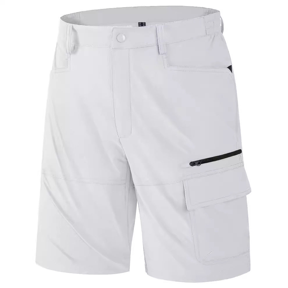 Vente d'été pour hommes Quick-Dry Respirant Cool Loose Pantalons élastiques de cyclisme extérieur
