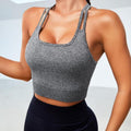 Sous-vêtements de sport Soutien-gorge de yoga élastique haute