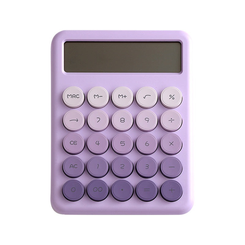 Belle Dopamine Gradient Color Desk Calculatrice