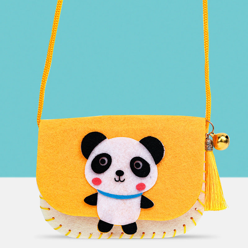 Caricature Non-tissé Sac Pâte de maternelle Package de matériel Jouets éducatifs
