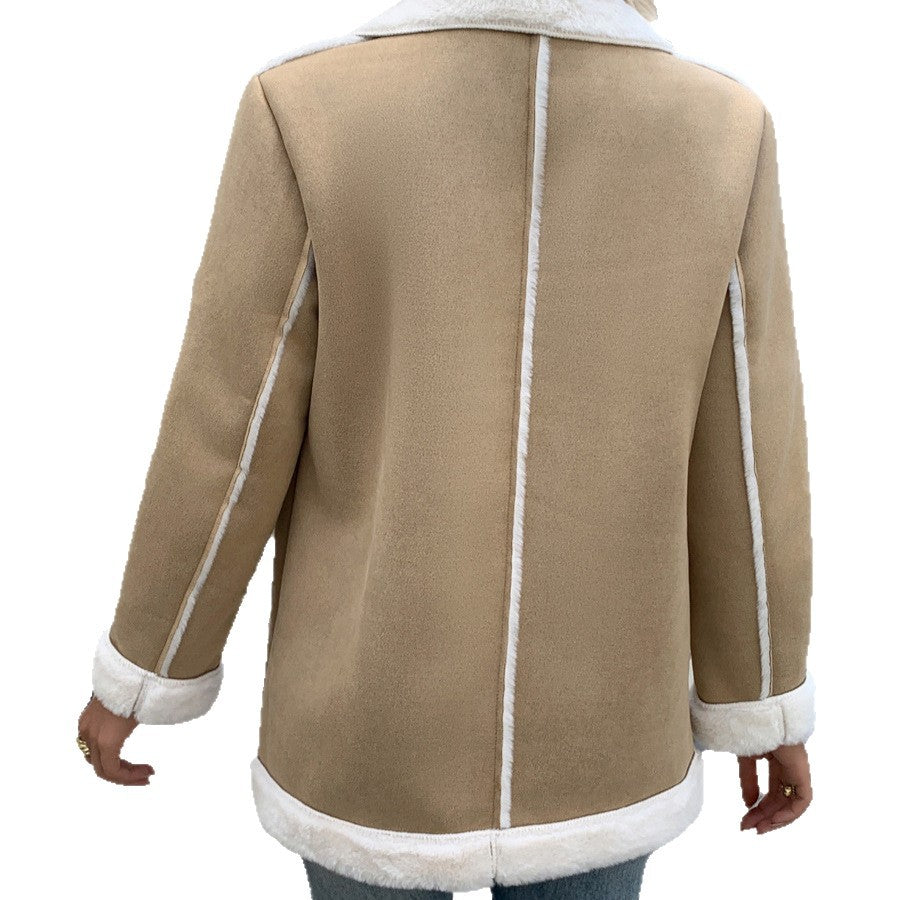 Veste polaire Un manteau chaud et occasionnel