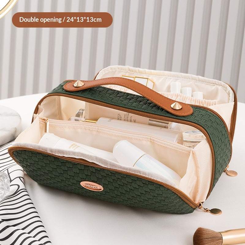 Sac de toilette et de maquillage portatifs pour le voyage
