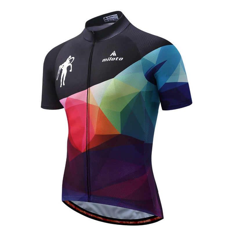 Cyclisme Porter Mountain Road Bike Porter une veste courte Respirante et rapide