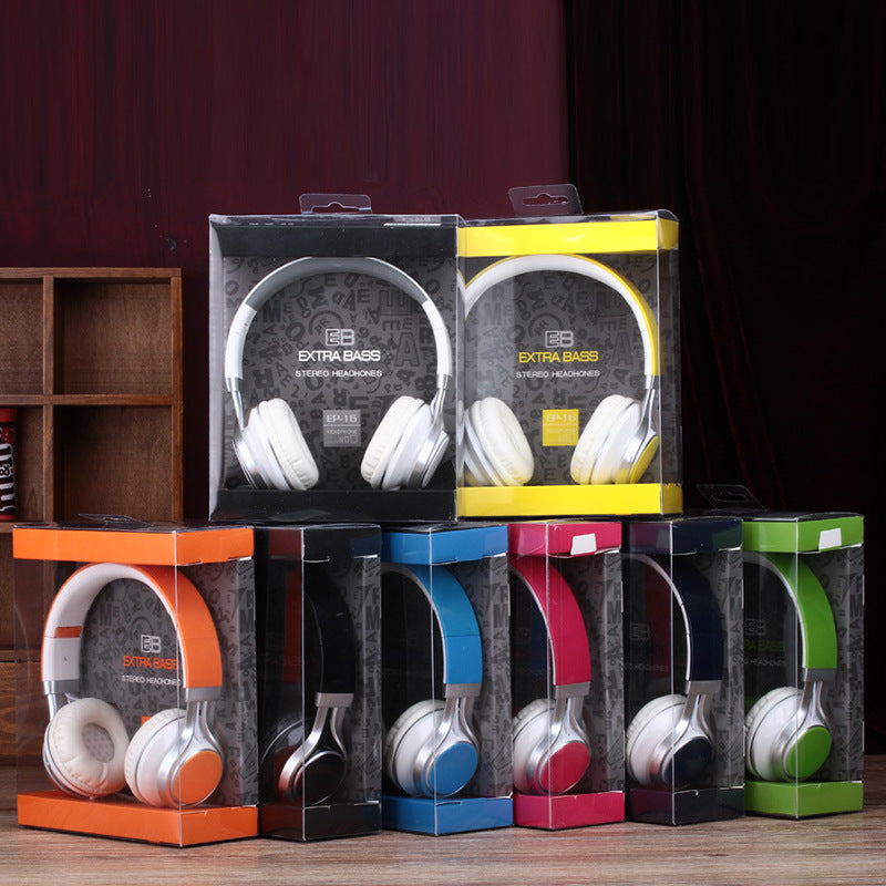 Tête-montée casque d'ordinateur avec contrôle des fils Téléphone mobile Universal Heavy Bass Game Hea